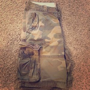 Hollister cargo camp shorts